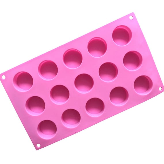 Mini Round Mini Cheese Cakes Molds Baking Silicone Mold for Chocolate  Truffle Jelly and Candy Ice Mold 