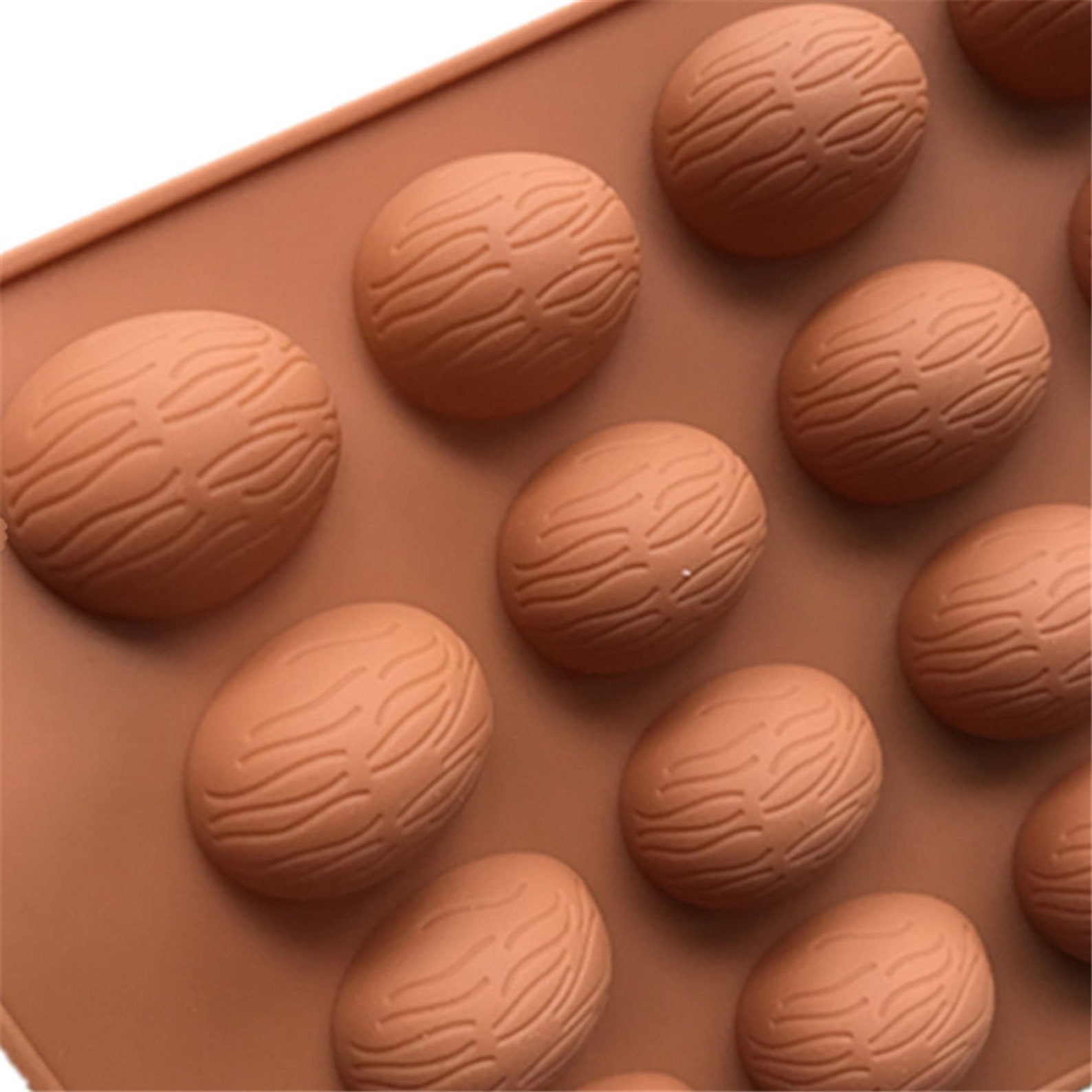 Walnuts Nuts Shape Cake Chocoalte Molds Silicone Pudding Mold Cake
