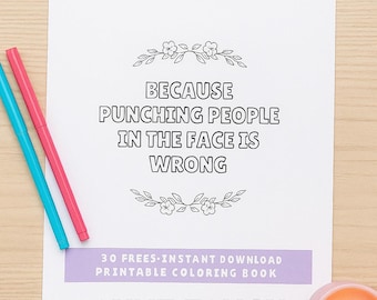 Mindfulness Coloring Book: Stress Relief Designs for Self-Care (PDF Download)