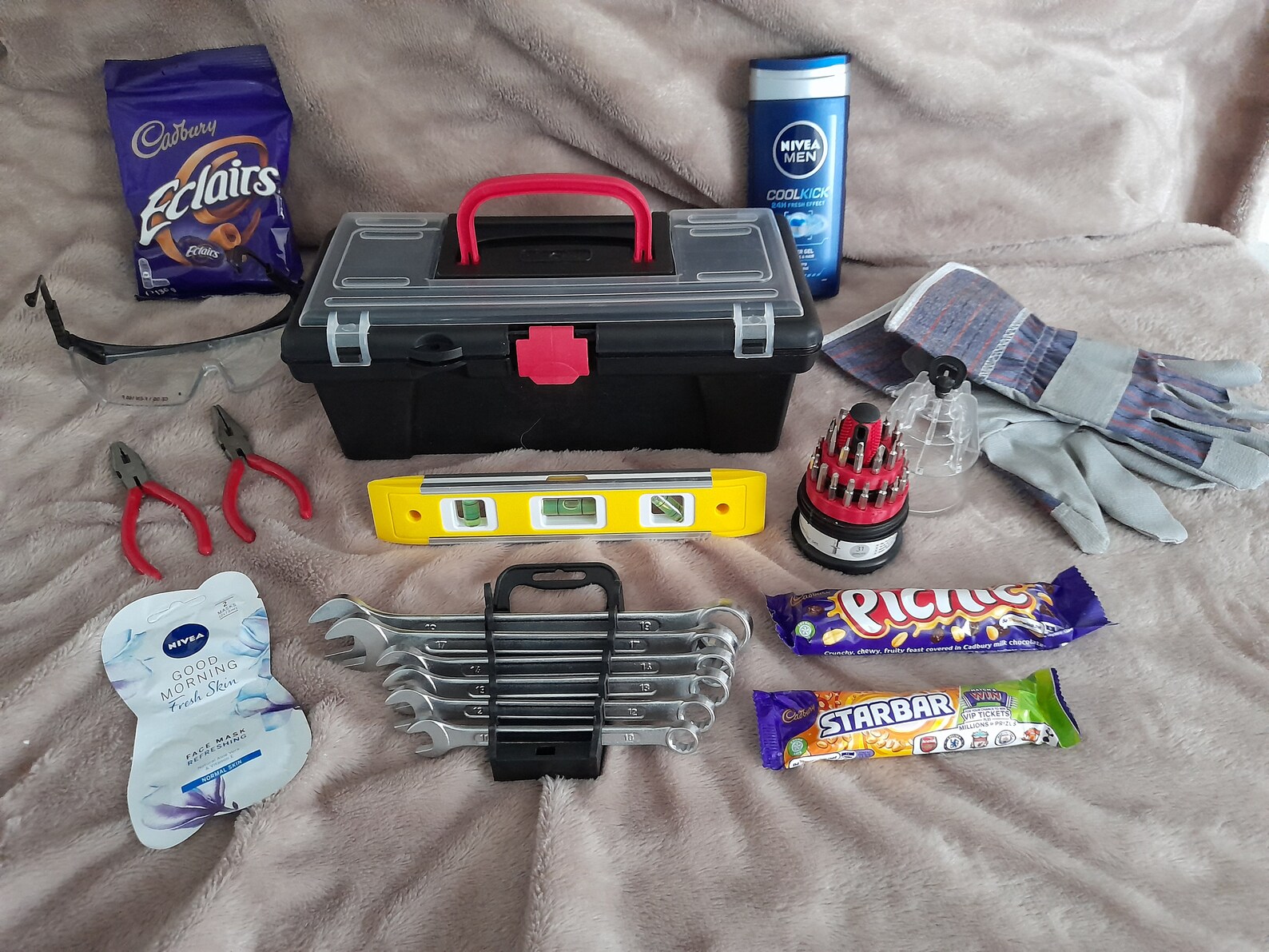 Handy Tool Box Hamper Home Made DIY Gift Basket for Husband Etsy