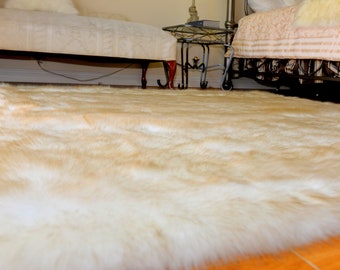 Large 6’ Gold Tip Nursery Area Rug Contemporary Home Decors Rectangle
