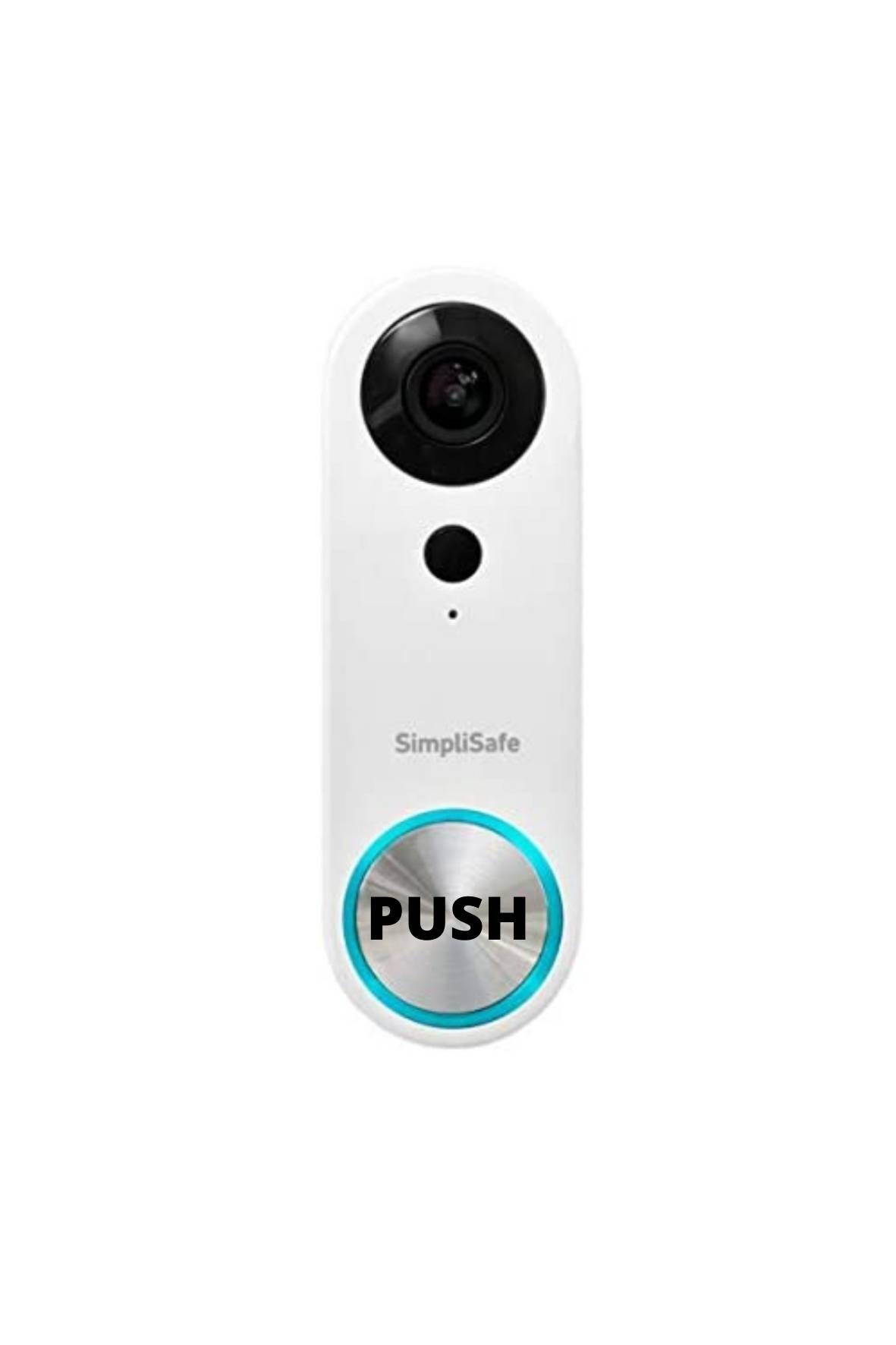 PUSH Doorbell Decal Sticker Ring Nest Eufy Smart Doorbell Etsy Canada