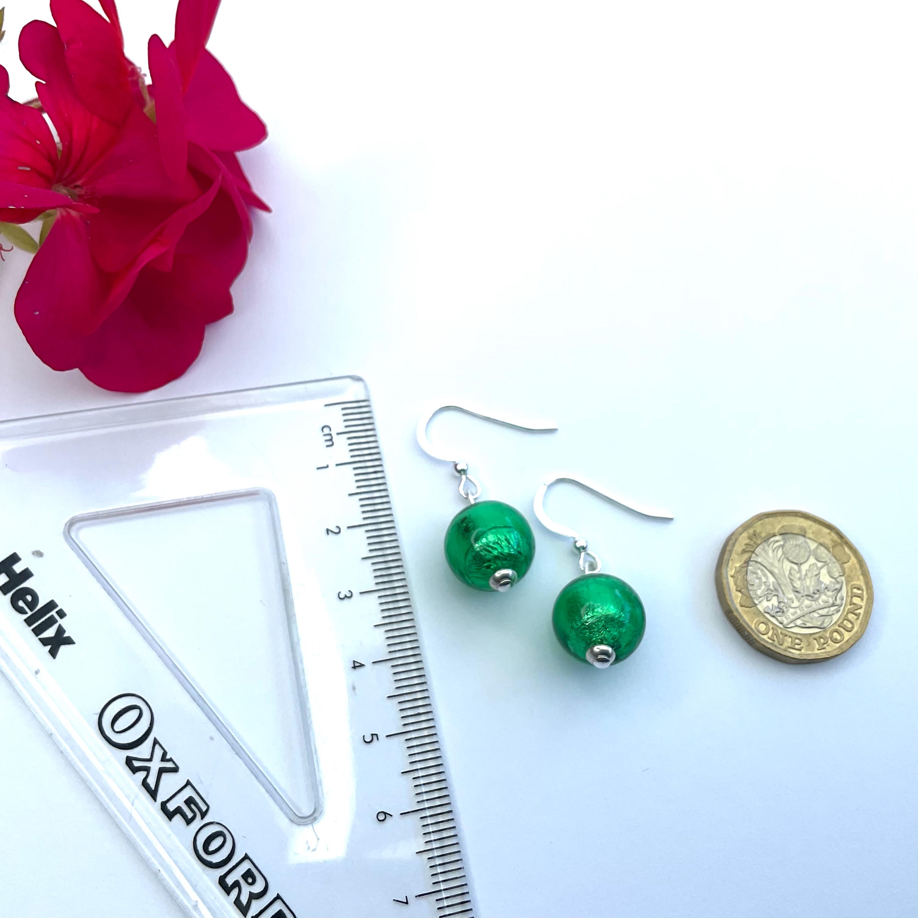Boucles d'orelle perles murano bcl.2479 | Measurng spoons, Measurng cups