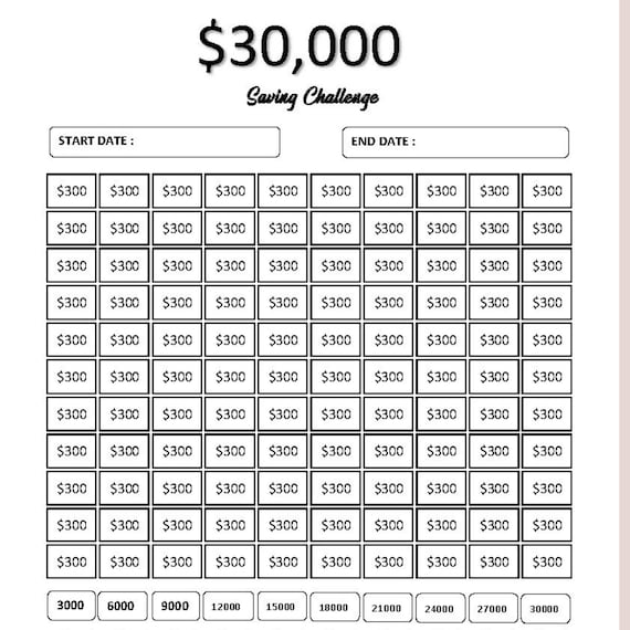 30000 Money Saving Challenge Printable Save 30000 In 100 41 OFF 30000-money-saving-challenge-printable-save-30000-in-100-41-off
