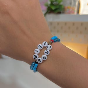 Wishbone Conan Gray fan bracelet conehead jewelry this song bracelet kid krow jewelry child bracelet fan merch beaded Conan jewelry bracelet