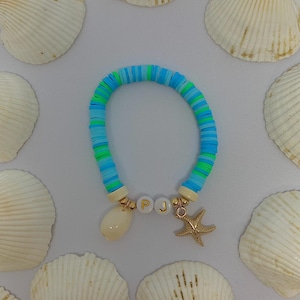 Pulsera de cuentas de Percy Jackson para niños, pulsera PJO, pulsera de libro para adolescentes, pulsera de cuentas de arcilla, regalo de los Héroes del Olimpo, joyería de cuentas Percabeth del océano