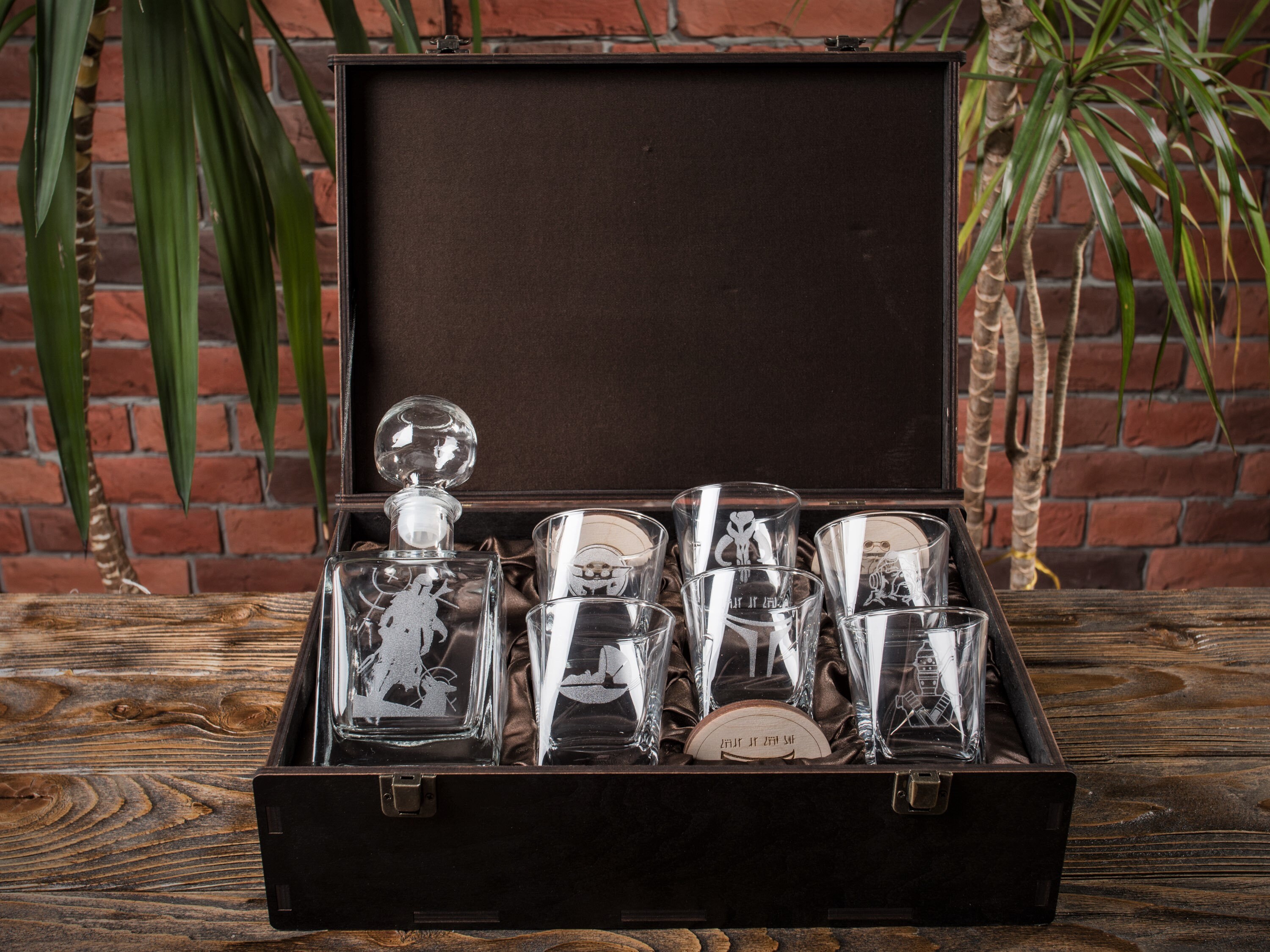 Whiskey Glasses Set,gift for Him,whiskey Dekanter,christmas Gift Etsy