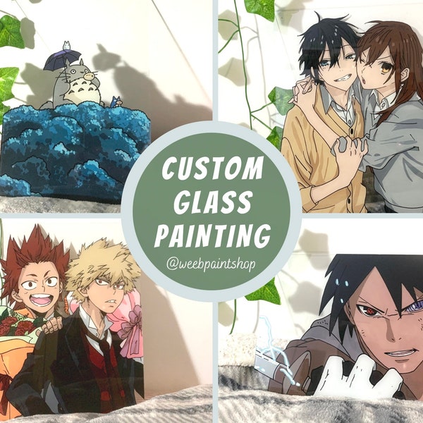 Custom Anime (Plexi)Glass Painting