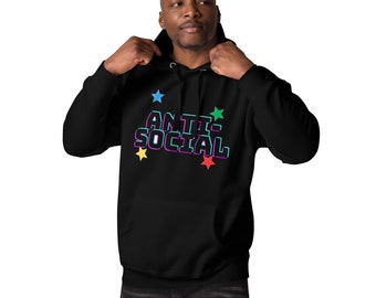 Unisex "Anti Social" Hoodie