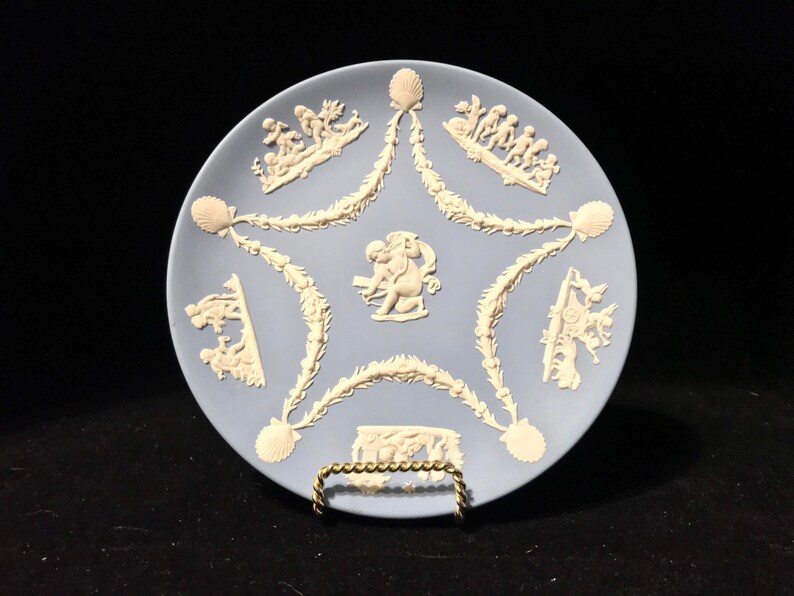 Stunning Vintage Wedgwood Collectors Society Pale Blue - Etsy