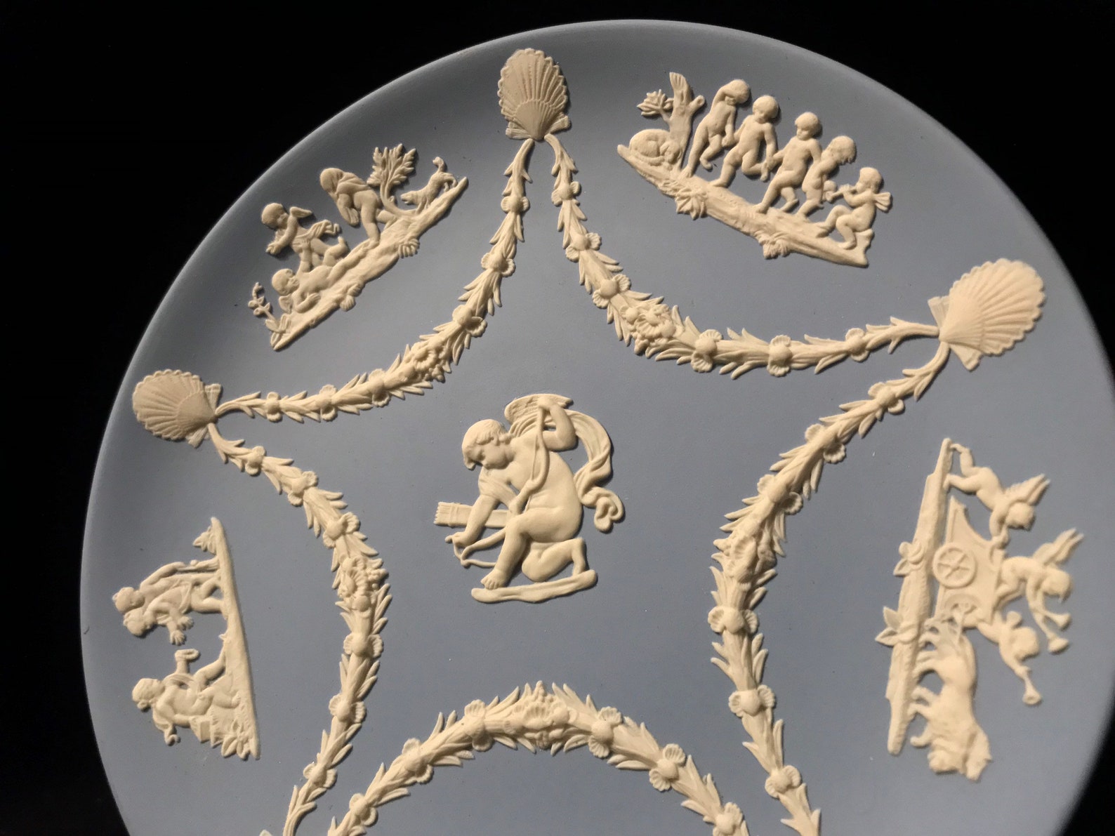 Stunning Vintage Wedgwood Collectors Society Pale Blue - Etsy