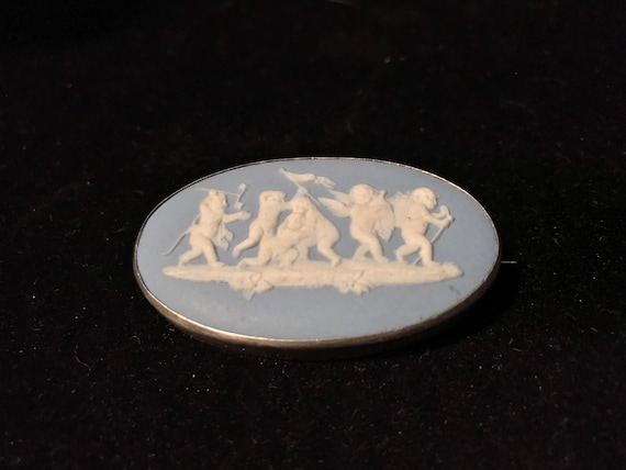 Stunning Antique 1850-1860s Wedgwood Solid Jasper… - image 1