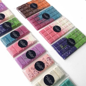 Wax Melts - Large bar - Snap bar - Large Hearts - Luxury fragrances! Perfume Inspired Dupes! Highly Scented Long Lasting Melts