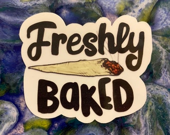 Vinyl Fresh Baked Sticker