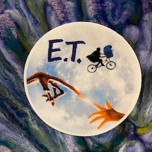 Vinyl sticker- ET Retro