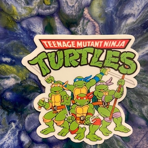 Vinyl Teenage Mutant Ninja Turtles sticker - Retro, 1990’s