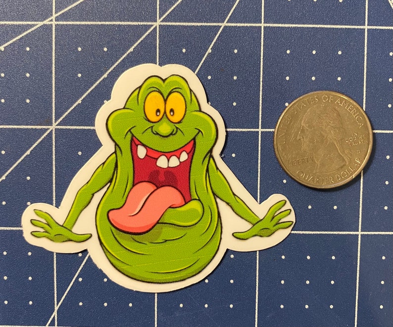 set of 2 Vinyl ghostbusters Stickers