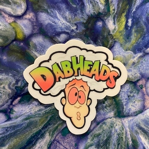 Vinyl sticker- Dabheads - warheads
