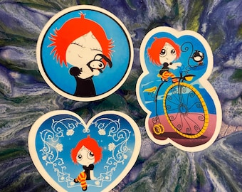 Vinyl Ruby Gloom stickers