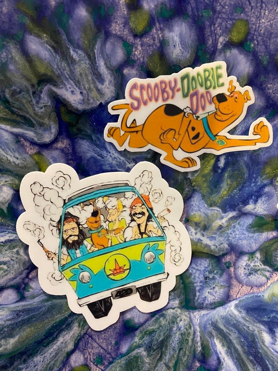 Vinyl Stickers Scooby Doobie Doo Scooby 