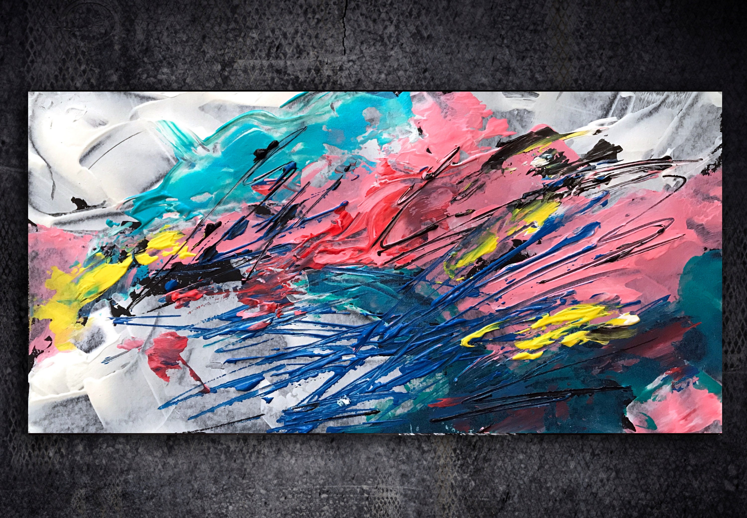 Abstrakte Leinwandbilder: Eintauchen in die Welt der Farben und Emotionen