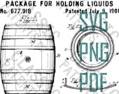 DIGITAL Classic WHISKEY patent image. Square image for small-sized DIY applications. Fits coaster cup mug etc. svg png pdf