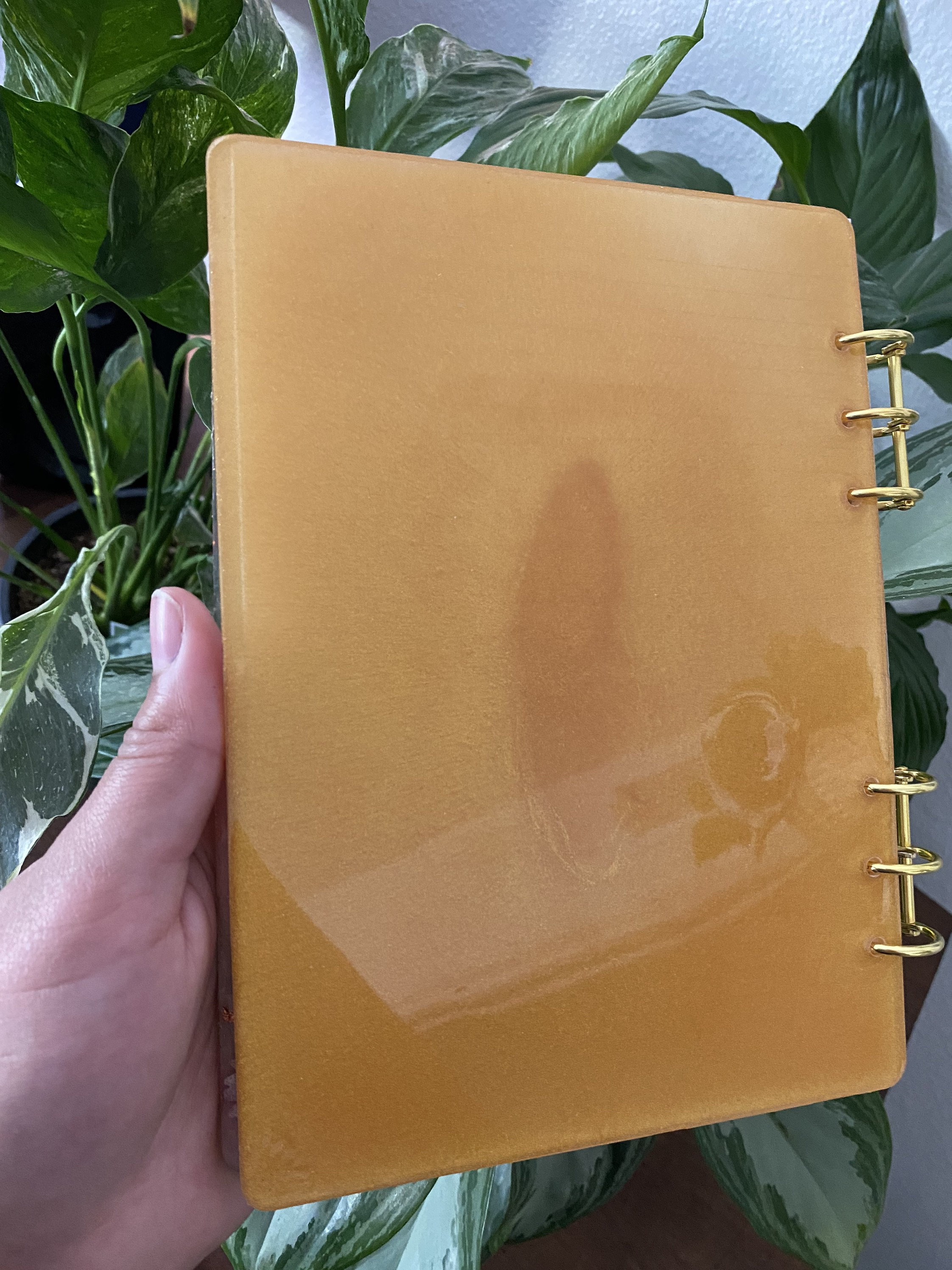 Customizable Resin Notebook Etsy