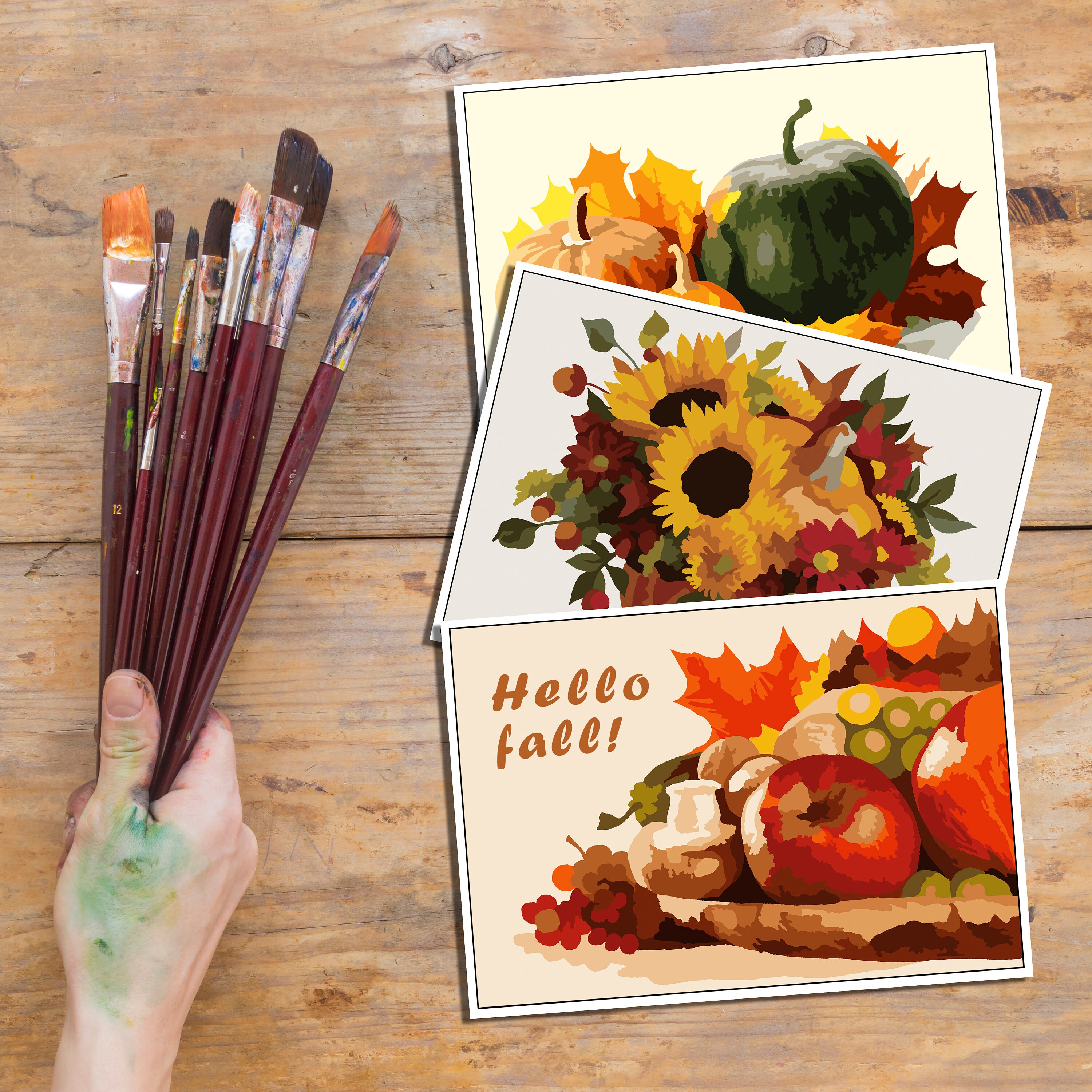 Fall into Fun: Paint-by-Number Kits for a Cozy Autumn
