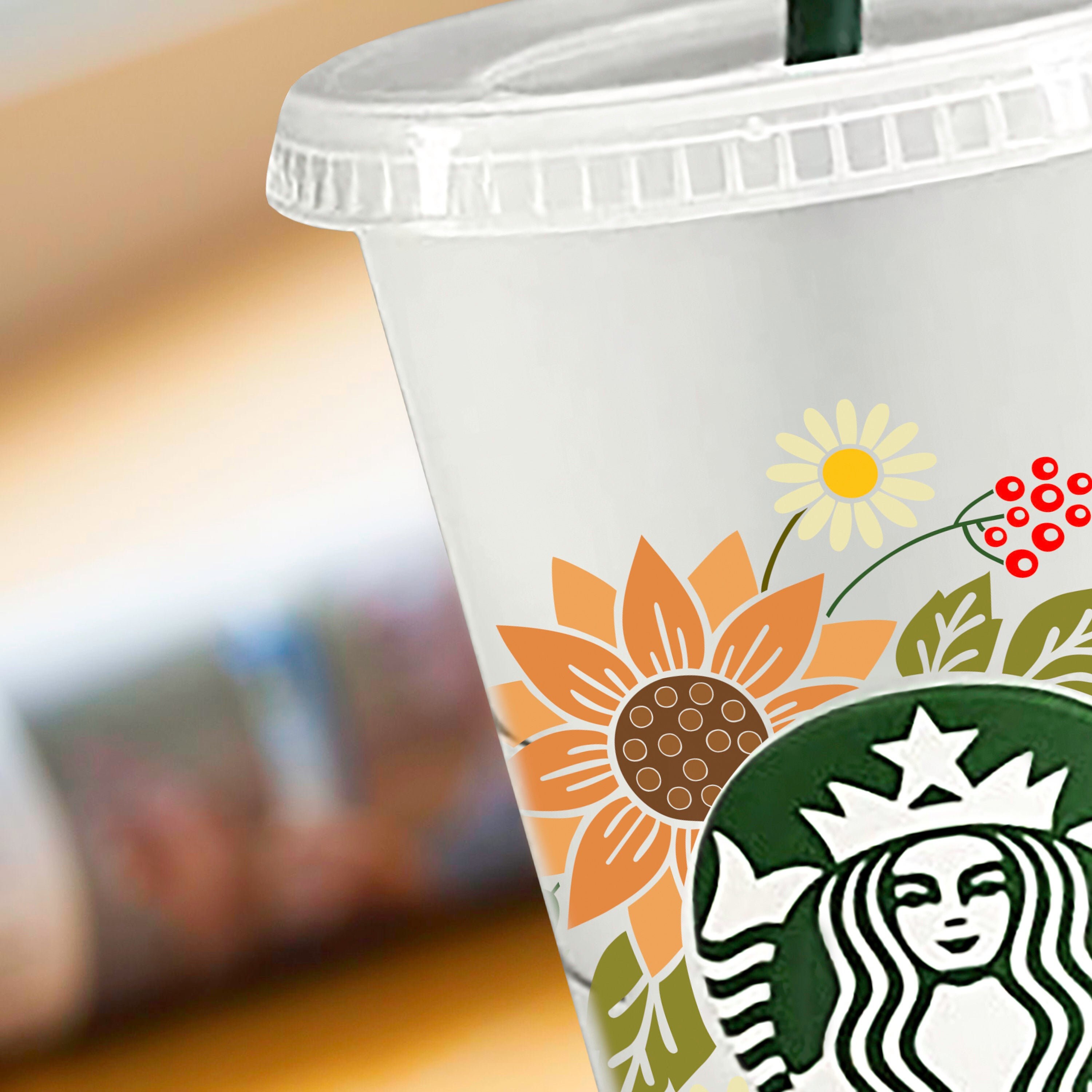 Starbucks cup svg. Starbucks wrap svg. Starbucks Full Wrap for Etsy