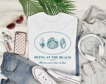 Strand Shirt, christliche t-shirts, Urlaubs Shirt, Reise Shirt, Abenteuer Shirt, Frühlingspause Geschenk, Outdoor Shirt, Sommer Shirt, SommerLiebe