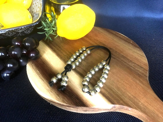 Greek Komboloi, EDC, Skill Toy, Every Day Carry, Handmade Gift, Worry Beads, Masculine Gifts, Greek Gifts for Men, Manly Gifts, EDC Fidget