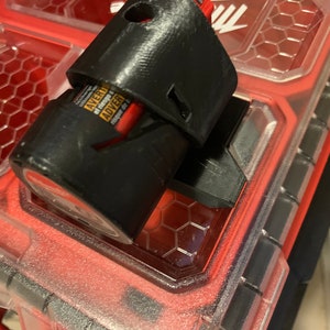 Locking Milwaukee M12 Battery Packout Insert