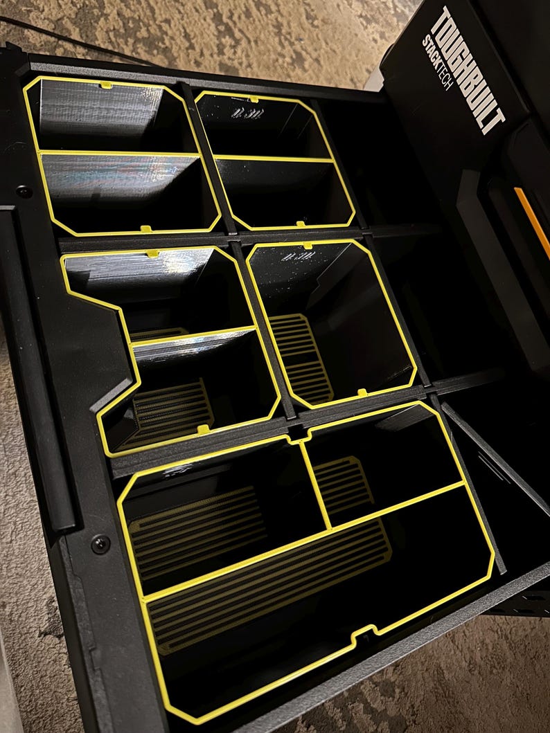 Stackteck Toughbuilt 3 Drawer Bin Organizers - Etsy