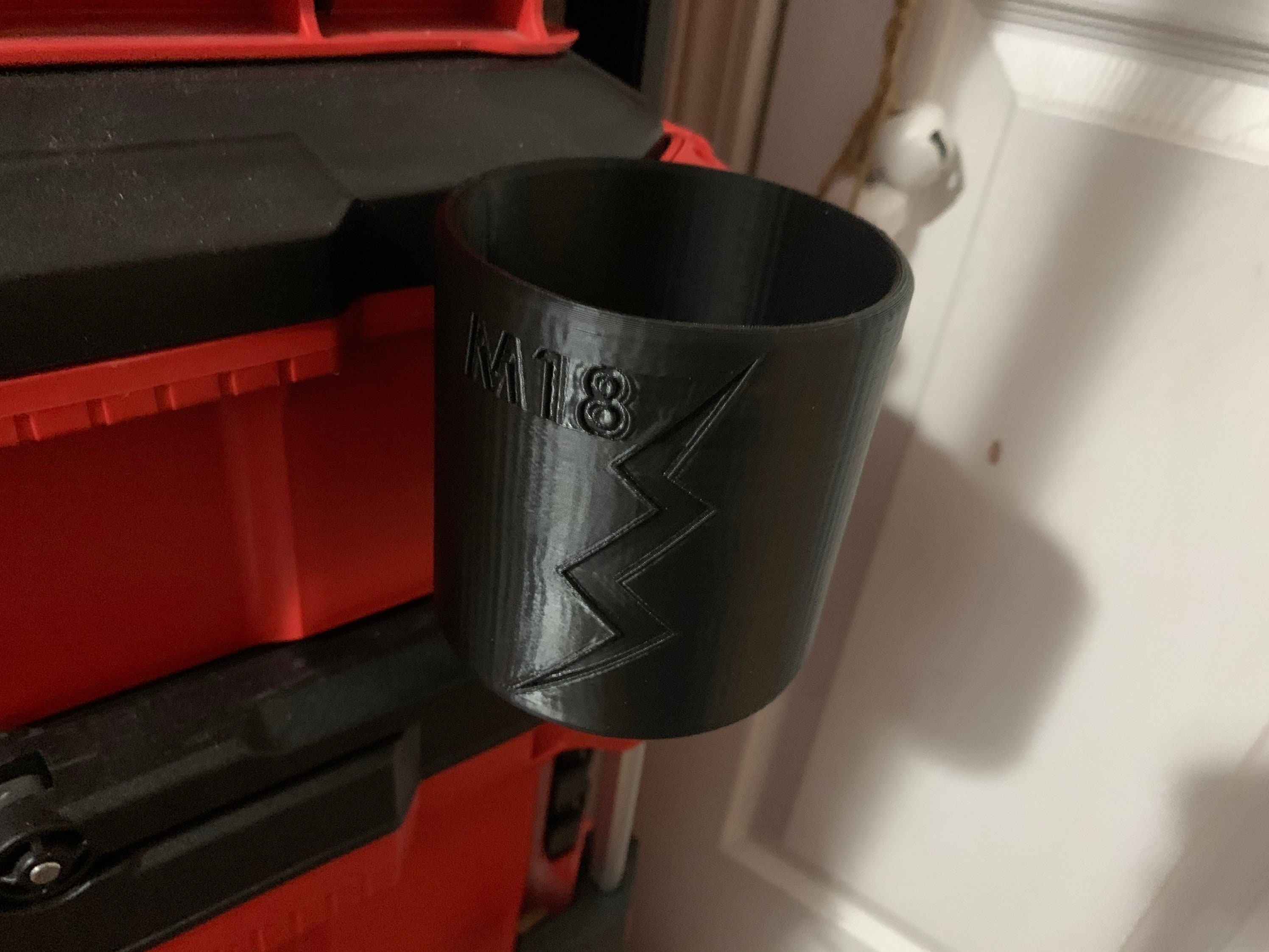 Cup/Bottle Holder the for Milwaukee Packout Locking Foot – 3D Prints