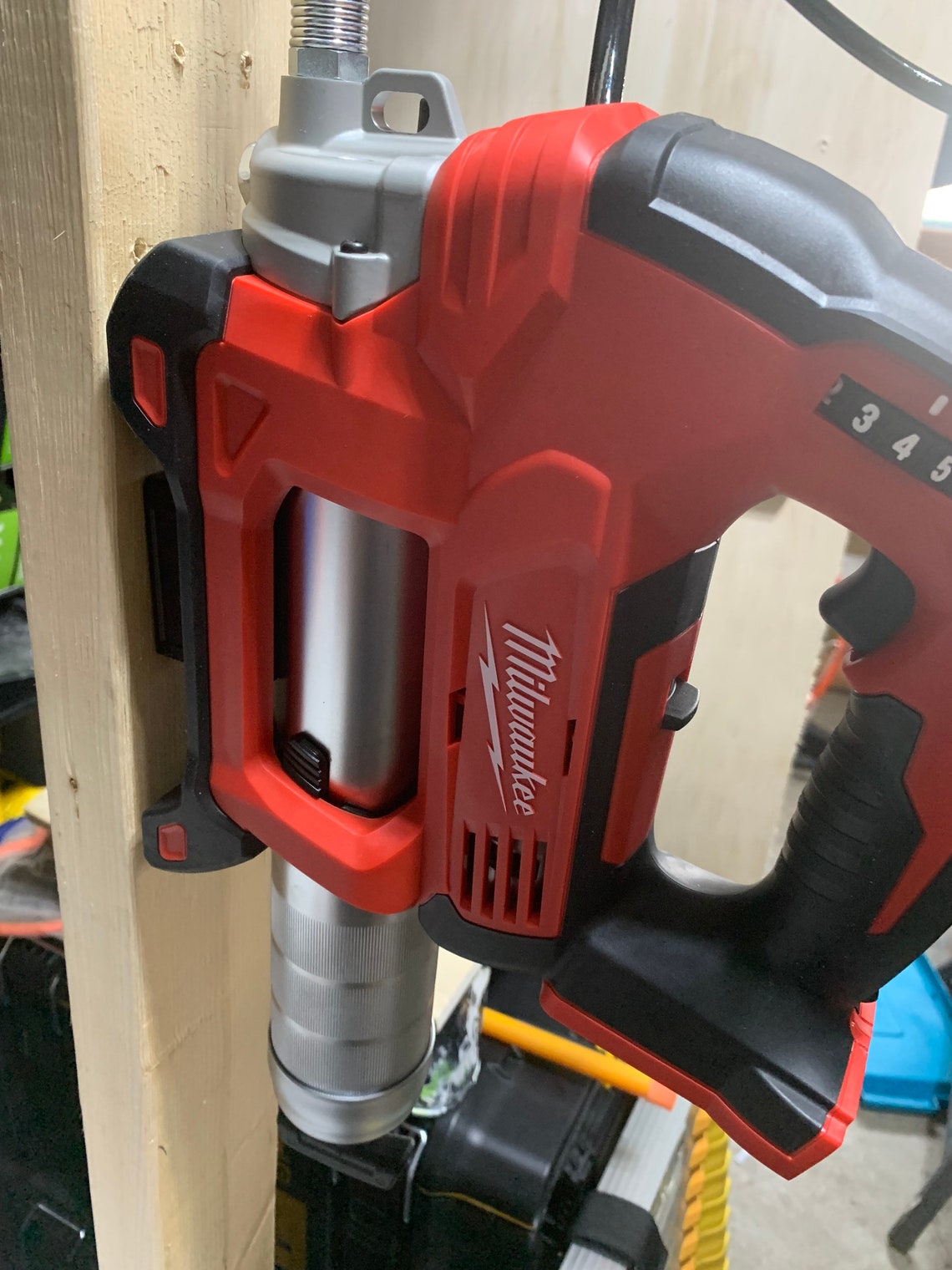 Milwaukee M18 Grease Gun Mount Etsy Australia