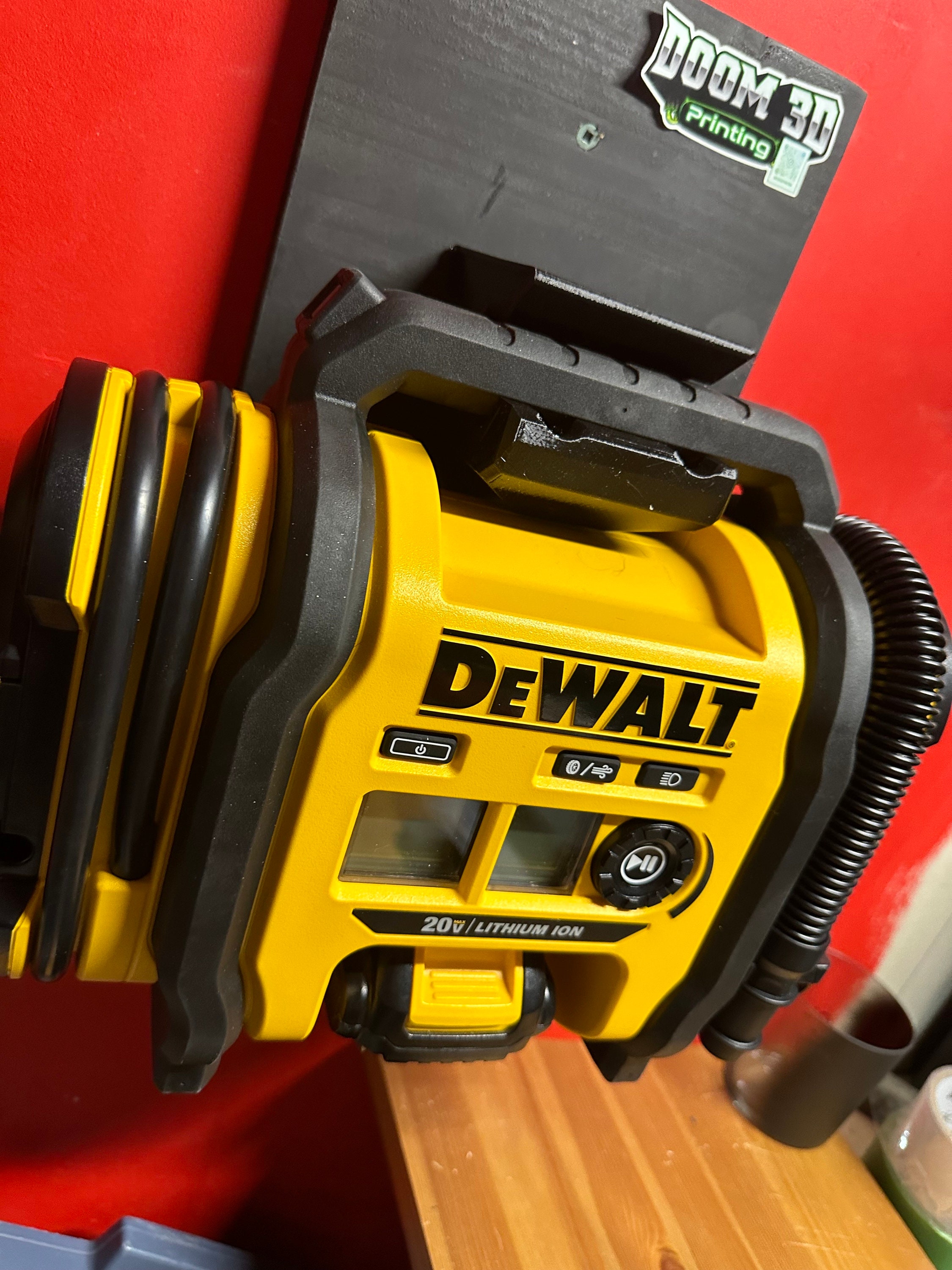 thumbnail image 2 of Wall Bracket For Dewalt Stick Vacuum(DCV501HB), Wall Mount Holder For Dewalt Cordless Stick Vacuum, Accessories For Dewalt Vacuum, Vacuum & Dust Collector Accessories - Canada 2 of 13