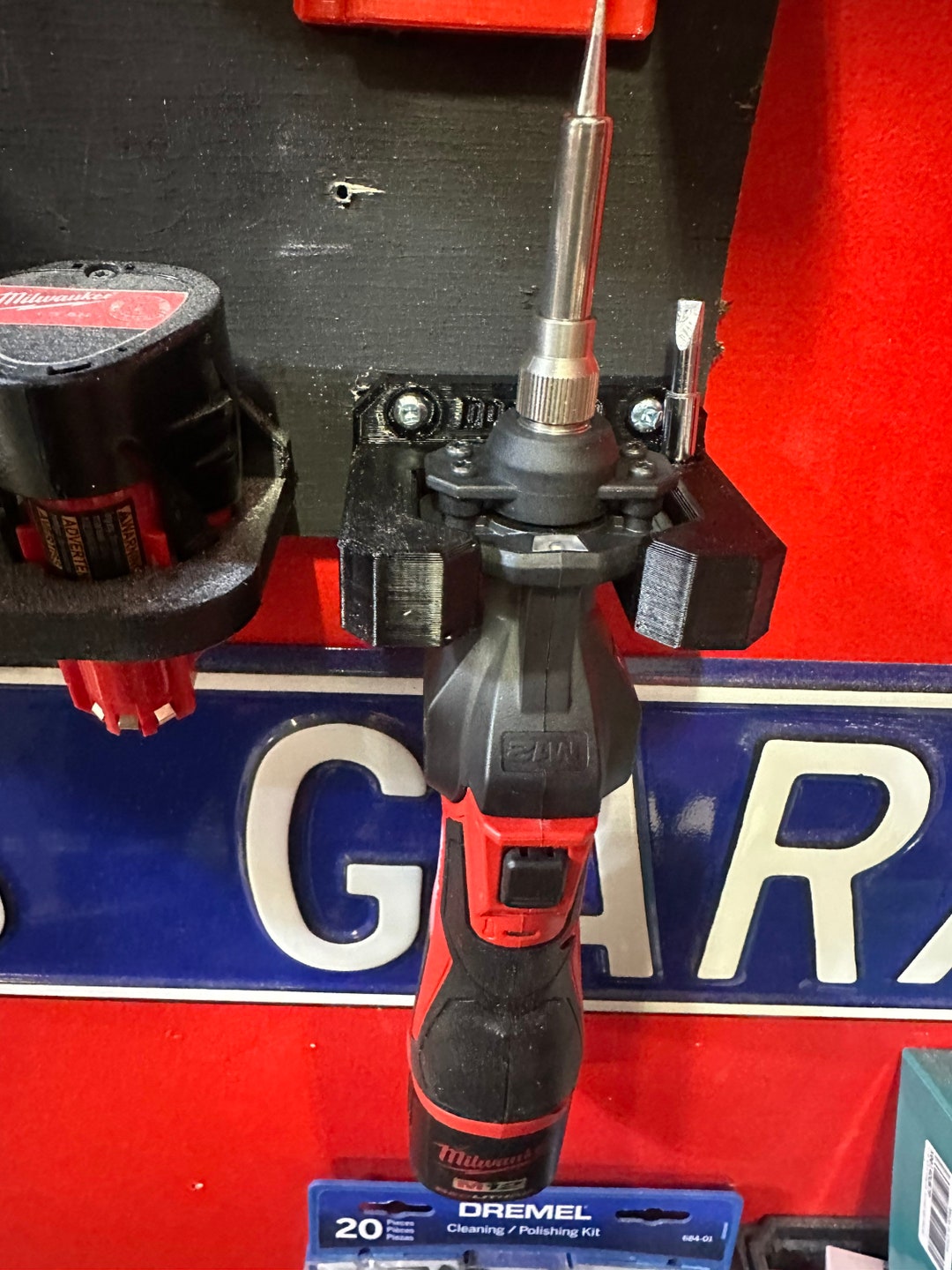 M12 Milwaukee Soldering Iron Wall Mount Etsy