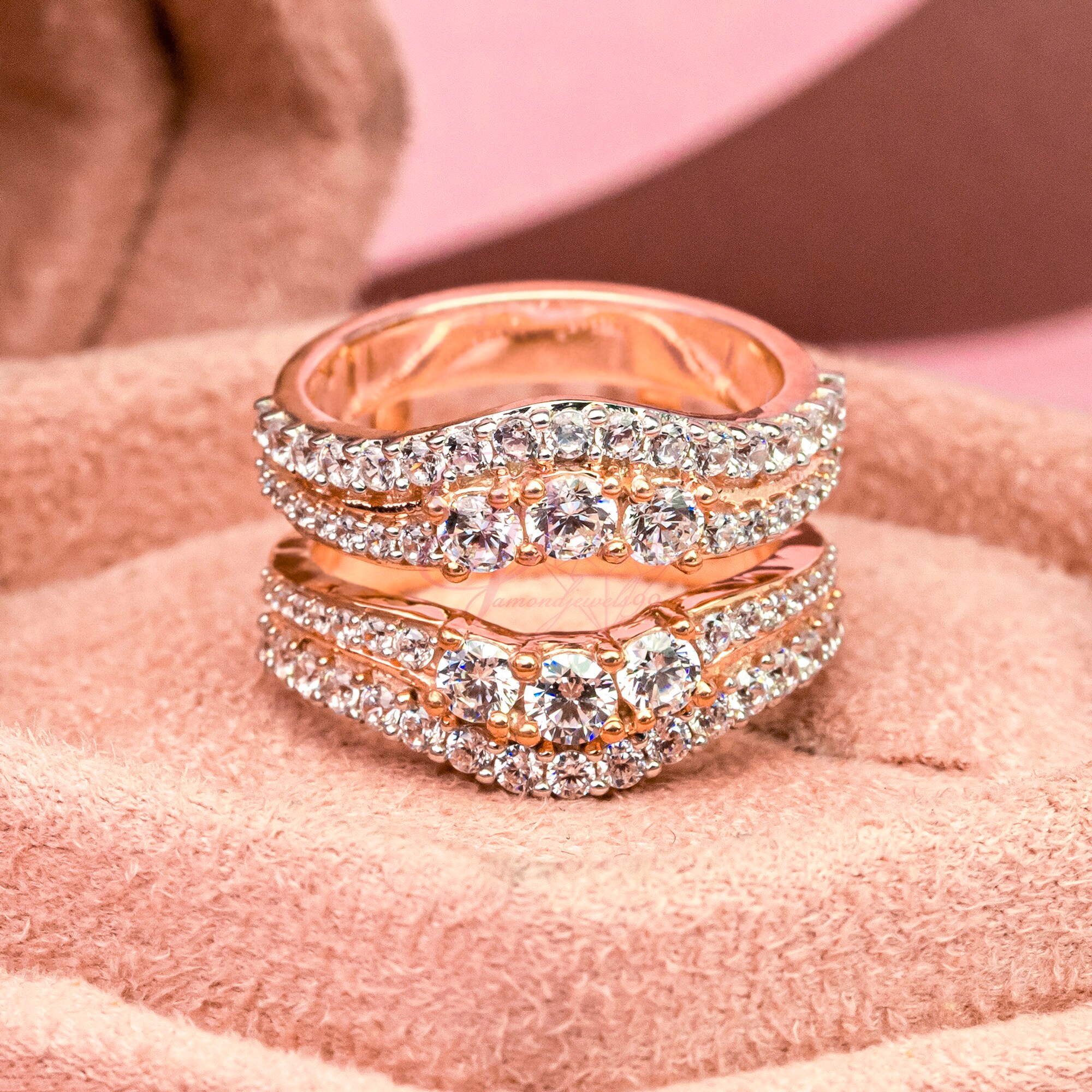 Enhanced Moissanite Ring Guard Etsy