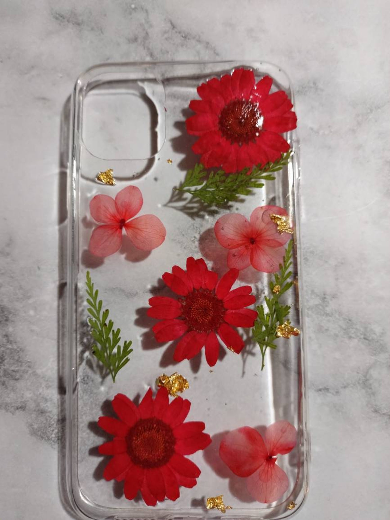 Floral Resin Case iphone 11 Cottage Core. Flower Phone Case Etsy