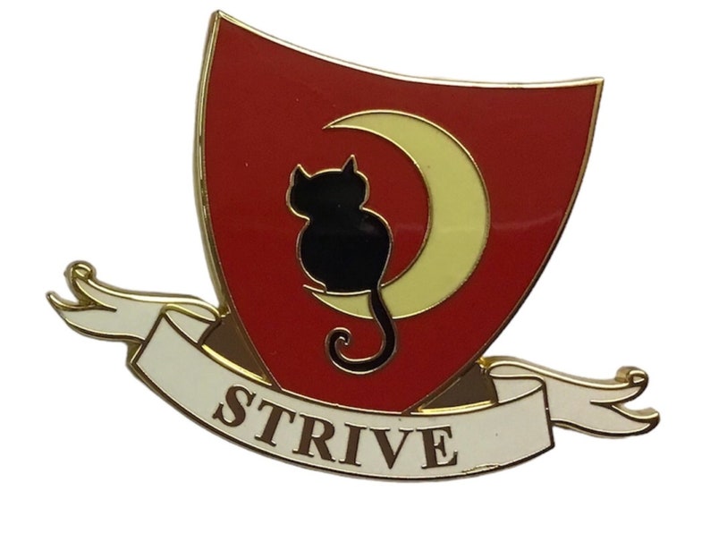 The Worst Witch Red Strive Pin Badge