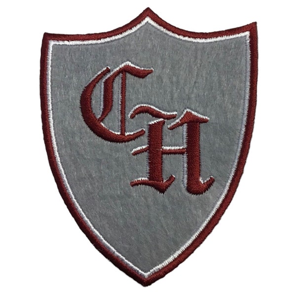 Crunchem Hall Badge , Crunchem Hall Patch , Matilda School Uniform Sew On Patch , Matilda School Blazer Badge , Matilda Costume Badge Patch