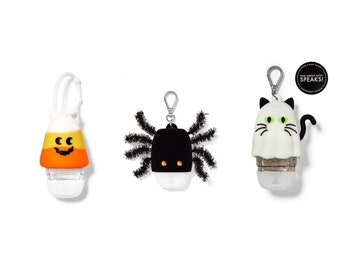 Bath And Body Works Halloween Pocketbac Holders , Mini Halloween Hand Sanitiser Holder , Bath And Body Works Halloween Antibac Holders UK