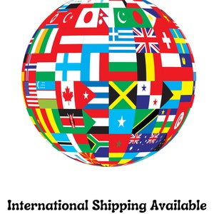 International Shipping , The World in flags emblem