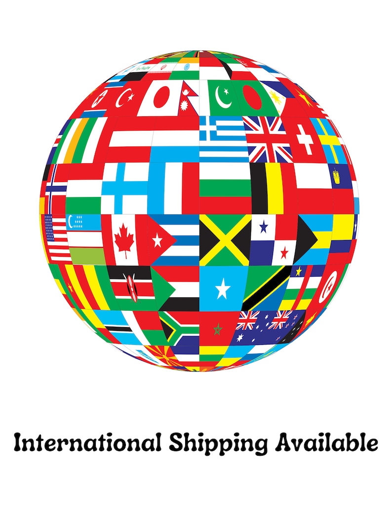 International Shipping , The World in flags emblem