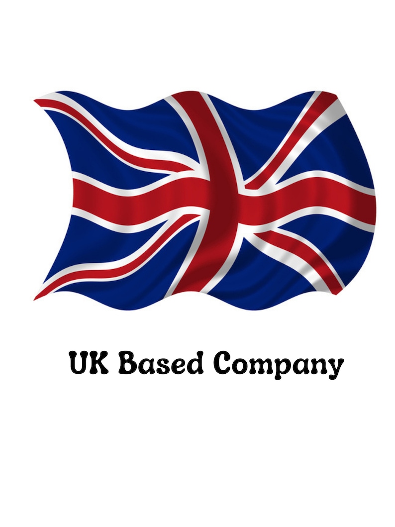 UK based company union jack flag emblem