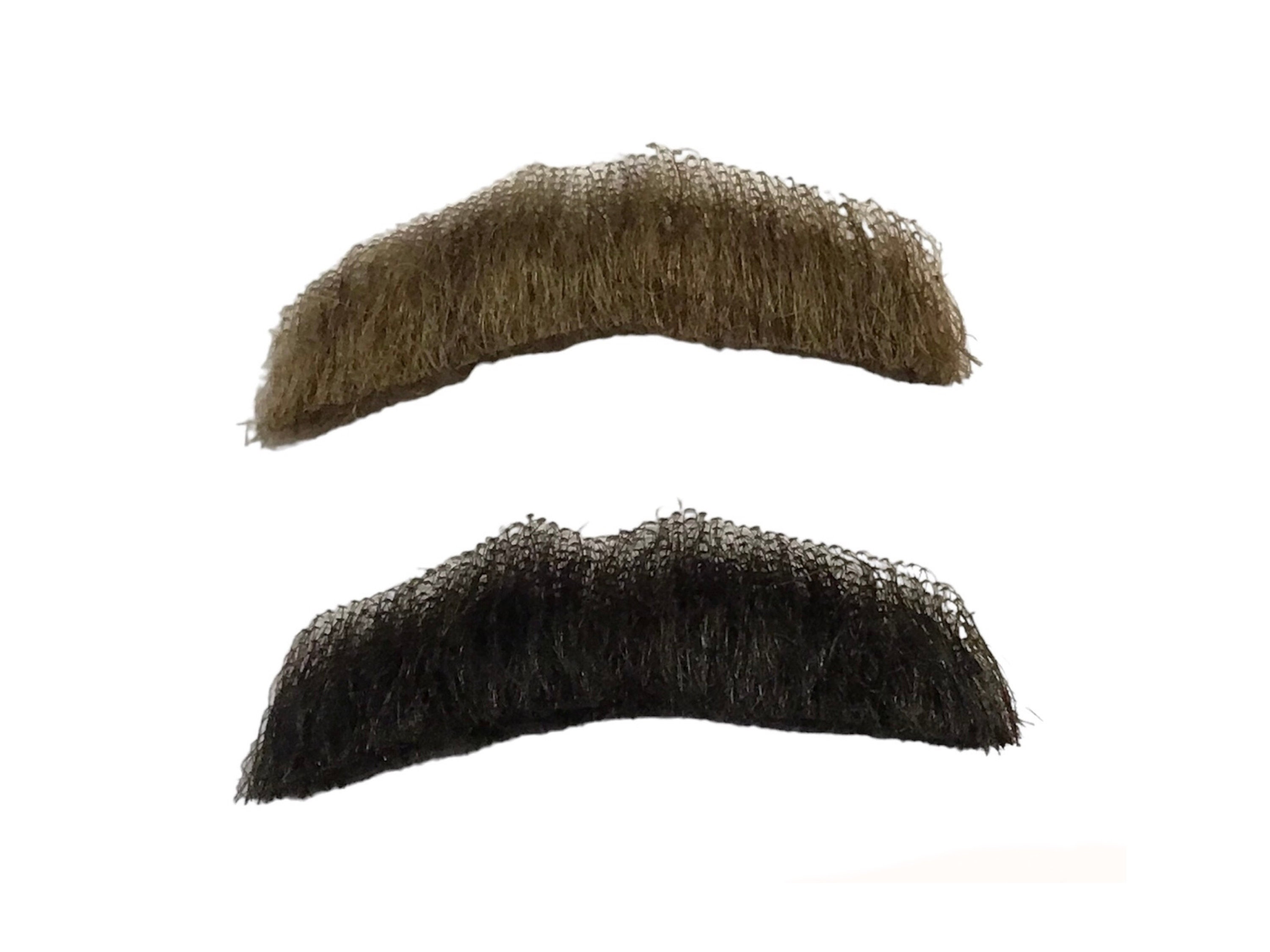 Detective Real Hair Moustache , Magnum Moustache , Real Hair Moustache ,  Theatre Facial Hair , Human Hair Moustache , Real Hair Postiche - Etsy  Finland