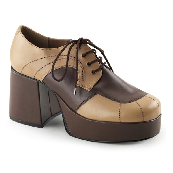 mens platform shoes 70s