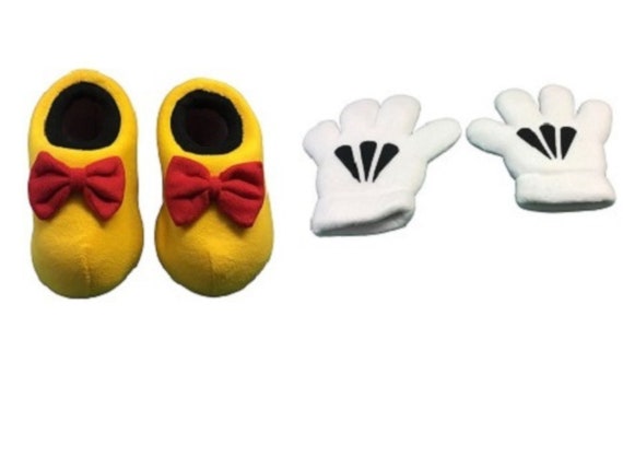 Mickey mouse costume shoes clearance