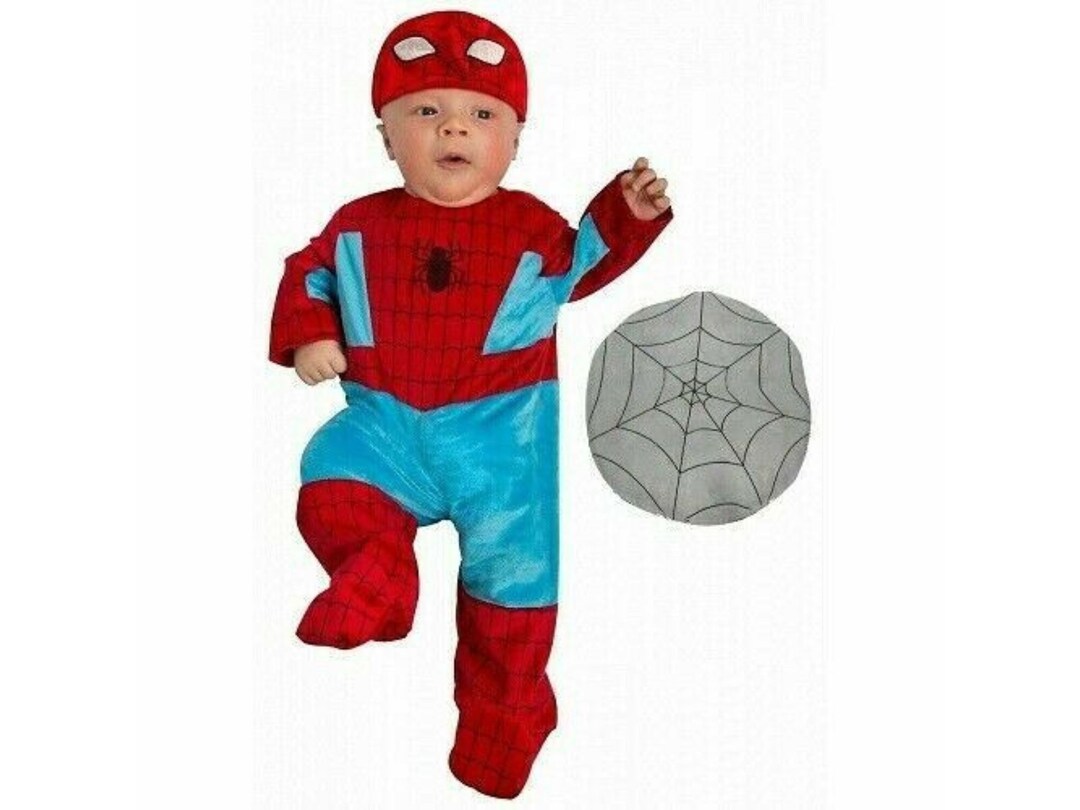 Spiderman Baby Costume , Baby Spiderman Costume , Superhero Costumes