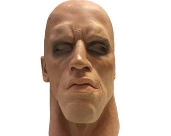 Arnold Mask , Realistic Costume Mask , Realistic Foam Latex Mask , Male Face Mask , Blank Male Costume Mask , Realistic Costume Masks UK